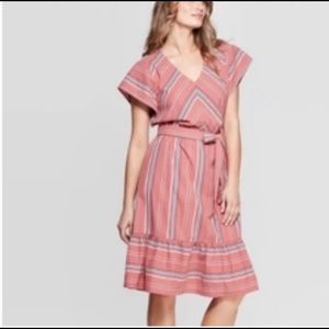 Universal Thread Boho Style Striped Dress - Size Medium